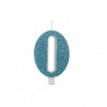 Vela Azul Tiffany Nº0