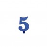 Vela Azul Escuro Nº5