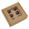 Caixa Kraft 12 Brigadeiros 