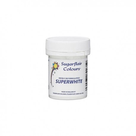 Corante Pó Branco | Superwhite Sugarflair