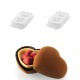 Molde Coração Chocolate 3D | Secret Love Silikomart