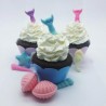 Molde Simples Cauda Sereia Chocolate Bwb