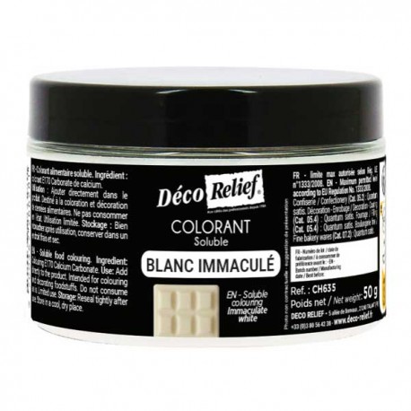 Corante Alimentar em Pó Lipossoluvel Branco