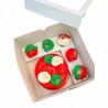 Caixa Bolo 30cm+ 7 cupcakes