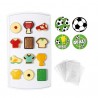 Kit Futebol | Molde Bombons + 40 Saquinhos + 40 Stickers