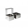 Aro Inox Quadrado 8cm