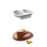 Molde Silicone Meio Ovo SiliKomart