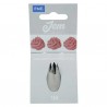 Boquilha Inox 1M | Estrela Aberta JEM Pme Cake
