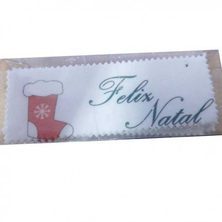 Placa de Hóstia Feliz Natal Cx.50