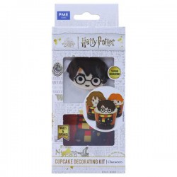 Kit Decoração Cupcakes Harry Potter 