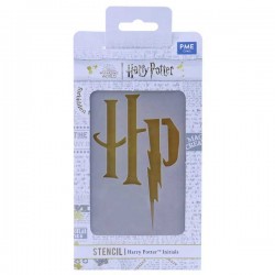Stencil Logo HP Harry Potter 11cm
