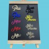 Topo de Bolo "Feliz Pascoa" Letras Amarelas 6 cm