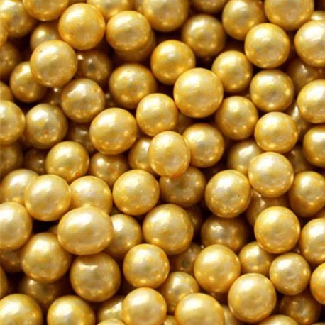 Sprinkles Perolas Metalizadas Douradas 90g