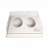 Caixa 2 Ovo Colher 150g | Meio Ovo Chocolate