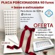 Placa Porcionadora | Brigadeiros e Doces | Ø25mm - 50 furos