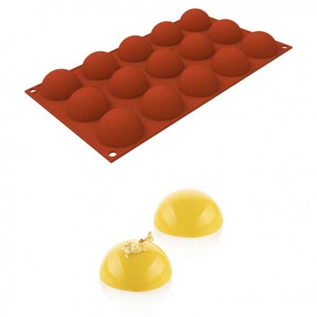 Molde Silicone Esfera