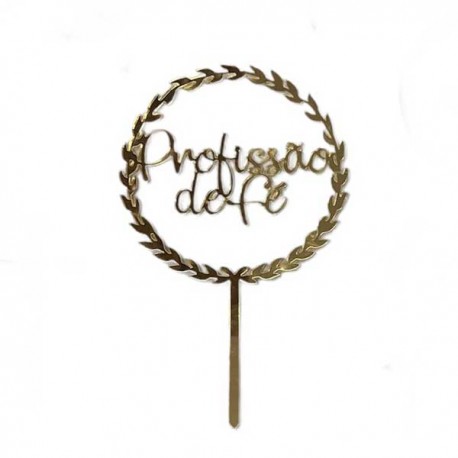 Topo de Bolo | Cake Topper Comunhão