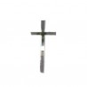 Topo de Bolo Cruz Prateada | Cake Topper