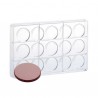 Molde Policarbonato Chocolate Circulo 40