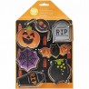 Cortantes Casa Assombrada Halloween Cj.7 Wilton