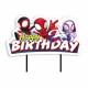 opo de Bolo | Cake Topper Happy Birthday