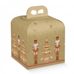 Caixa Dourada Natal Panettone