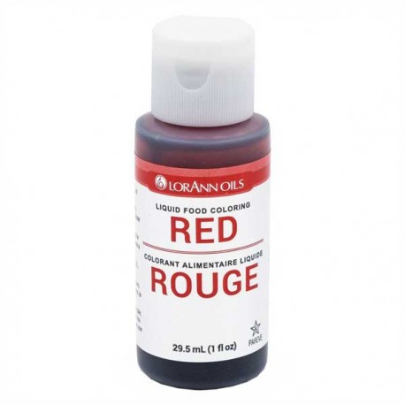 Corante Liquido Vermelho 29,5ml Lorann