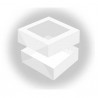 Caixa 12x13,4x5,4cm | Visor | Bolos | Pastelaria