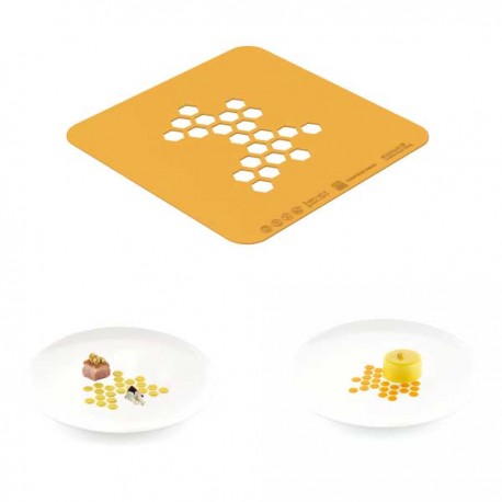 Stencil Silicone Miel | Mel Silikomart Cj.2