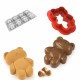 Molde Silicone Ursinho + Cortante Silikomart