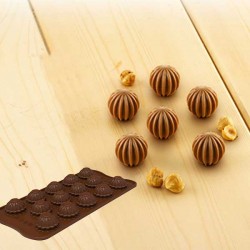 Molde Silicone Bombons