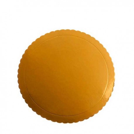 Base Dourada para Bolos 25cm