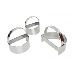 Cortante Rissois Lisos Inox 8,5cm
