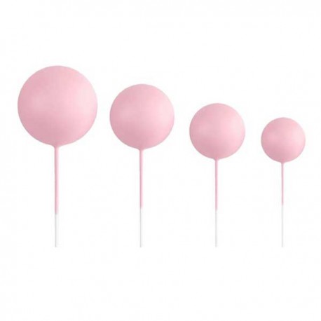 Bolas Decorativas Rosa