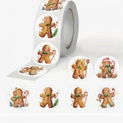 Etiqueta autocolante natal