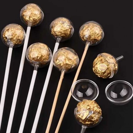 Caixa Transparente p/ Brigadeiro