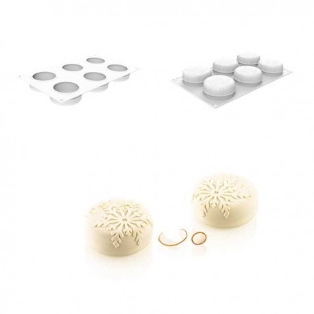 Molde Silicone Neve 110 Silikomart