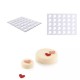 Molde Silicone Coração Chablon Heart Silikomart