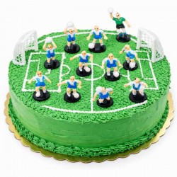 Jogadores de Futebol azuis