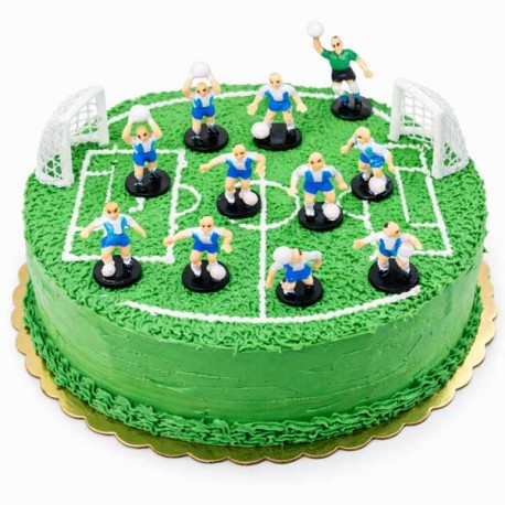 Jogadores de Futebol azuis