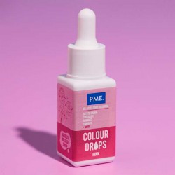 Corante Lipossolúvel Rosa 20ml Pme Cake