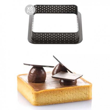 Tarte Ring Square 80 Silikomart