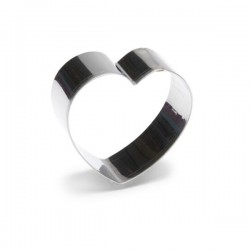 Cortador Inox Coração 4cm