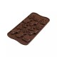 Molde Silicone Bombons Chocolate Musica