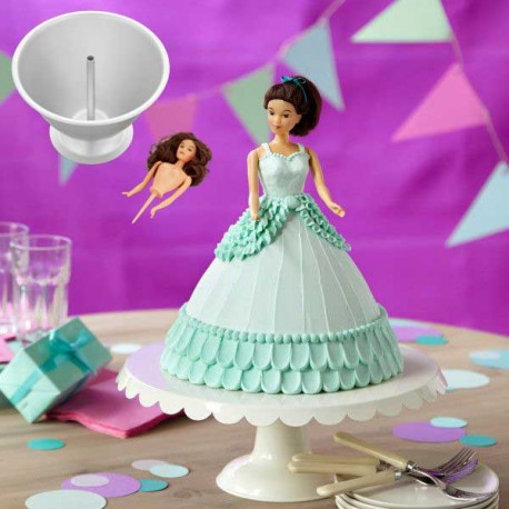 Kit Forma Bolo Boneca Wilton