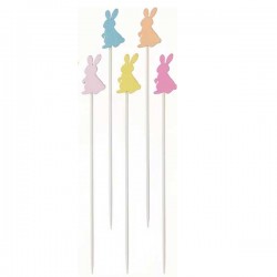 Palitos Decorativos Coelho Páscoa