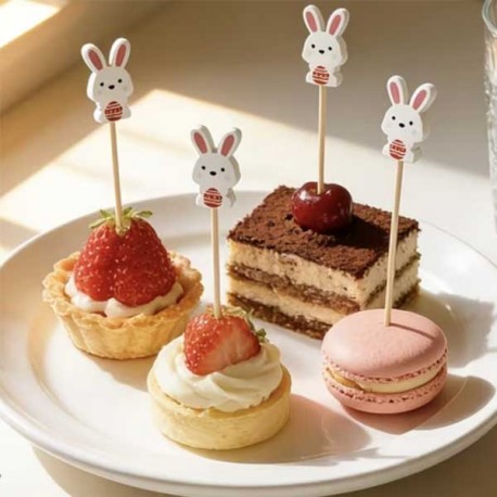 Palitos Decorativos Coelho Páscoa