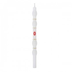 Velas Brancas com Numero - Cx.18