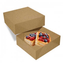 Caixa Kraft Bolos Pasteis