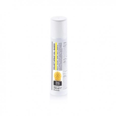 Spray Veludo Amarelo 250ml Velvet Spray Silikomart